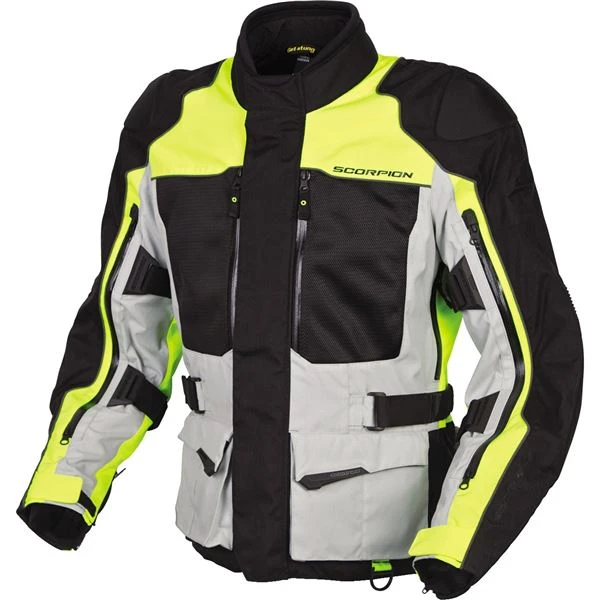 Scorpion EXO Yosemite Hi-Viz Textile Jacket 4 Scorpion EXO Yosemite Hi-Viz Textile Jacket - Image 4