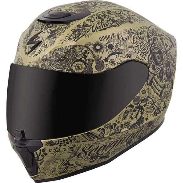 Scorpion EXO EXO-R420 Shake Full Face Helmet 2 Scorpion EXO EXO-R420 Shake Full Face Helmet - Image 2