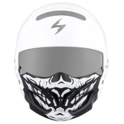 Scorpion Covert Face Mask - Skull -Scorpion Shop Covert Skull Mask on white front 1