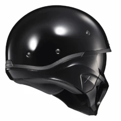 Scorpion Covert X Solid Helmets - DOT -Scorpion Shop CovertX GlossBlack RearView