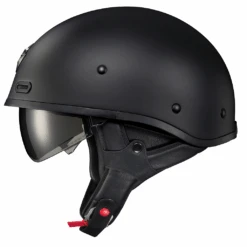 Scorpion Covert X Solid Helmets - DOT -Scorpion Shop CovertX MatteBlack SideView w EarCover