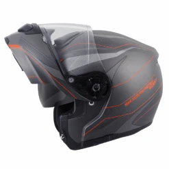 Scorpion EXO-GT3000 Sync Helmets - Dot -Scorpion Shop EXO GT3000 Sync Orange open left