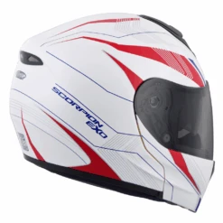 Scorpion EXO-GT3000 Sync Helmets - Dot -Scorpion Shop EXO GT3000 Sync White right rear