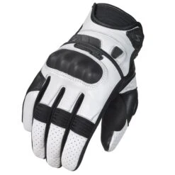 Scorpion Klaw II Women's Leather Gloves -Scorpion Shop KlawWomensGlove BlkWhtBack