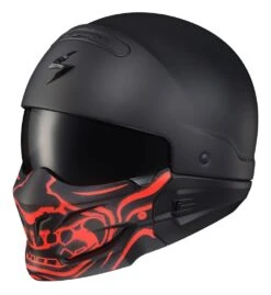 Scorpion EXO Covert Samurai Glow-In-The-Dark Face Mask -Scorpion Shop scorpion covert samurai glow in the dark face mask 3