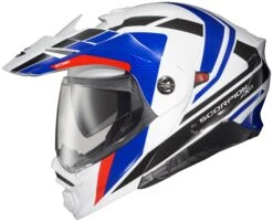 Scorpion EXO-AT960 Hicks Helmet 8 Scorpion EXO-AT960 Hicks Helmet -Scorpion Shop scorpion exoat960 hicks helmet white blue red