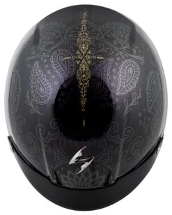Scorpion EXO-C110 Azalea Helmet -Scorpion Shop scorpion exoc110 azalea helmet black gold