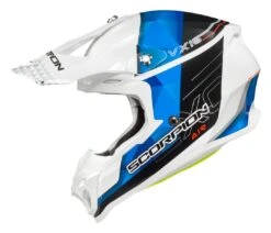 Scorpion EXO VX-16 Prism Off-Road Helmet -Scorpion Shop scorpion exovx16 prism off road helmet blue 1